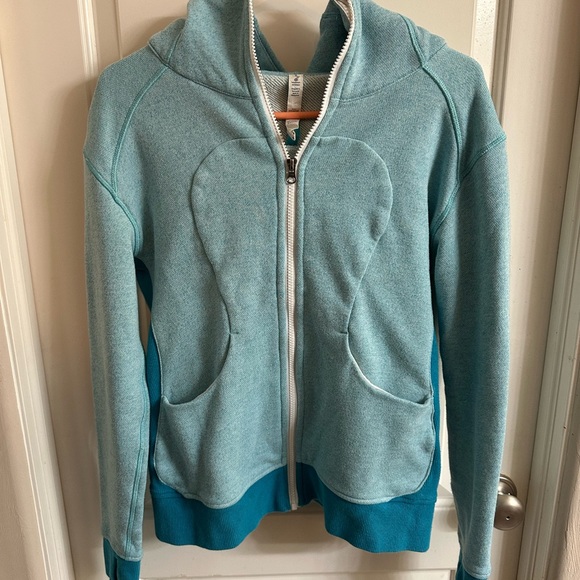 lululemon athletica Tops - Lululemon Scuba Full Zip Hoodie Size 8
